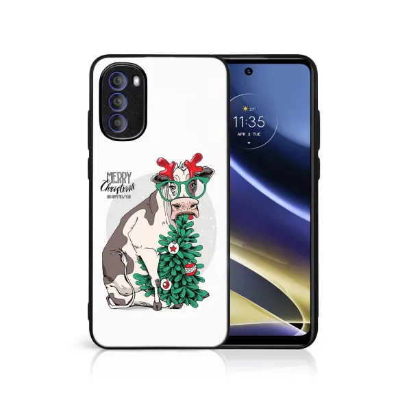 MY ART Ochranný kryt pre Motorola Moto G31 / G41 MERRY CHRISTMAS (074)