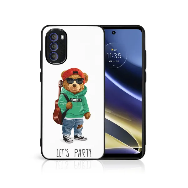 MY ART Ochranný kryt pre Motorola Moto G31 / G41 BEAR (177)
