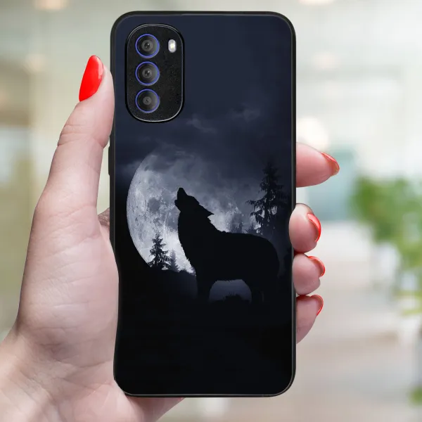 MY ART Ochranný kryt pre Motorola Moto G31 / G41 WOLF (247)