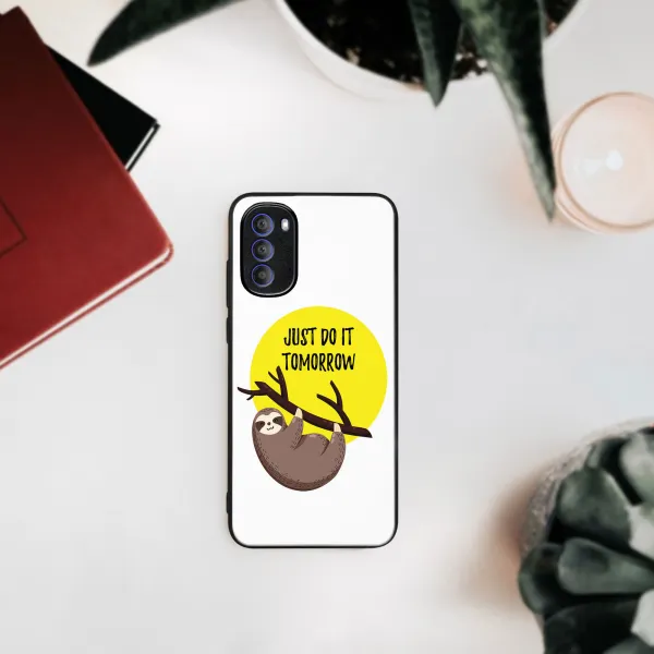 MY ART Ochranný kryt pre Motorola Moto G31 / G41 SLOTH (188)