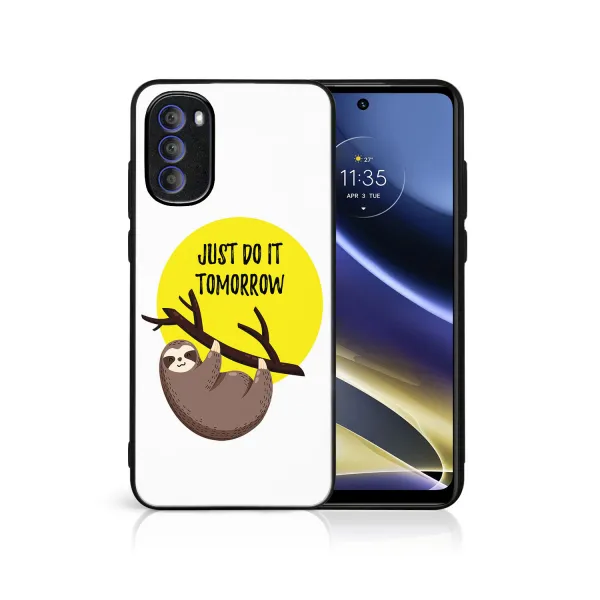MY ART Ochranný kryt pre Motorola Moto G31 / G41 SLOTH (188)