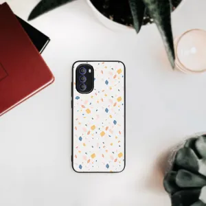 MY ART Ochranný kryt pre Motorola Moto G31 / G41 ORANGE TERRAZZO (165)