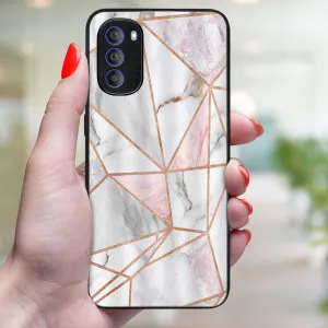 MY ART Ochranný kryt pre Motorola Moto G31 / G41 PINK MARBLE (143)