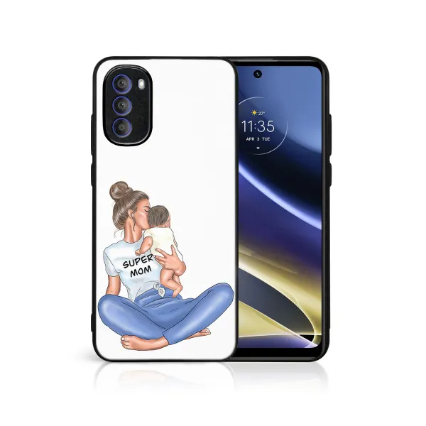 MY ART Ochranný kryt pre Motorola Moto G31 / G41 SUPERMOM (112)