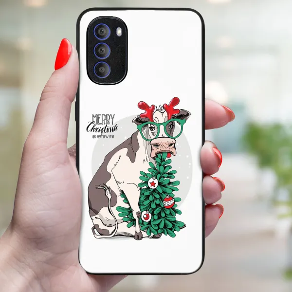MY ART Ochranný kryt pre Motorola Moto G31 / G41 MERRY CHRISTMAS (074)