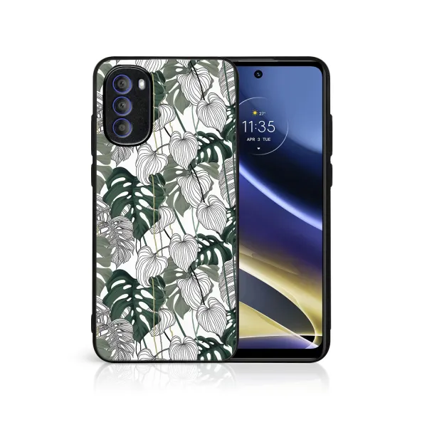 MY ART Ochranný kryt pre Motorola Moto G31 / G41 LEAF (175)