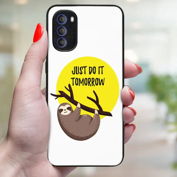 MY ART Ochranný kryt pre Motorola Moto G31 / G41 SLOTH (188)