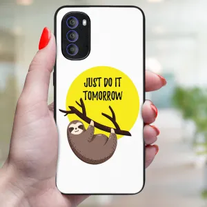 MY ART Ochranný kryt pre Motorola Moto G31 / G41 SLOTH (188)