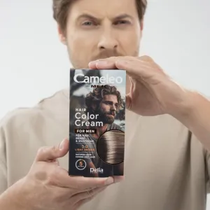 Delia Cosmetics Cameleo Men farba na vlasy odtieň 5.0 Light Brown 30 ml