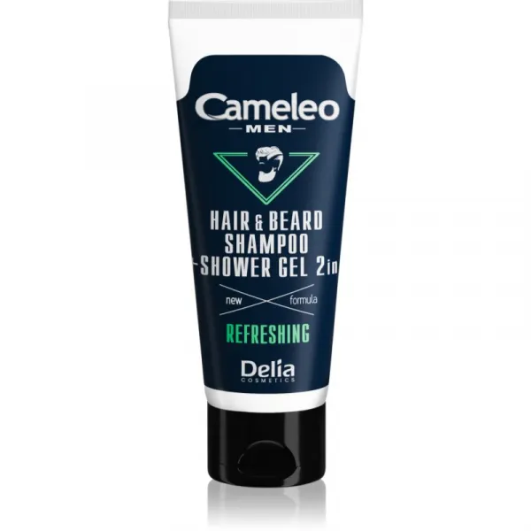 Delia Cosmetics Cameleo Men šampón a sprchový gél na vlasy, bradu a telo 150 ml