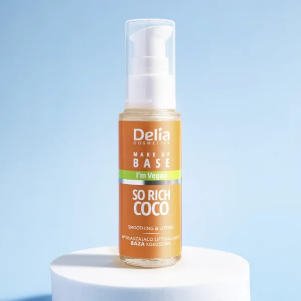 Delia Cosmetics So Rich Coco vyhladzujúca podkladová báza pod make-up 30 ml