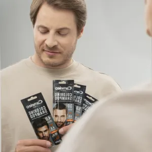 Delia Cosmetics Cameleo Coloring Shampoo tónovací šampón na vlasy pre mužov 15 ml