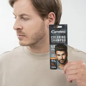 Delia Cosmetics Cameleo Coloring Shampoo tónovací šampón na vlasy pre mužov 15 ml