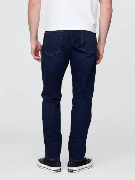 Modré pánske rifle slim straight worn GAP