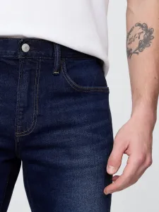 Modré pánske rifle slim straight worn GAP