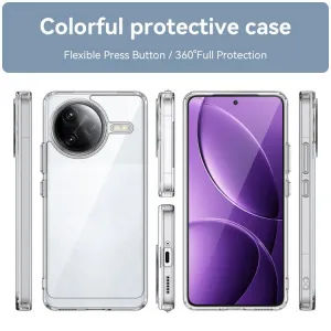 CRYSTAL Ochranný kryt pre Xiaomi Poco F7 Ultra priehľadný