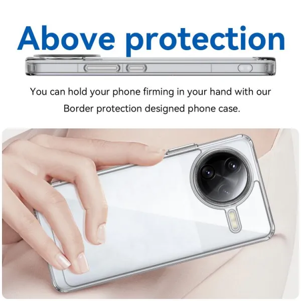 CRYSTAL Ochranný kryt pre Xiaomi Poco F7 Ultra priehľadný
