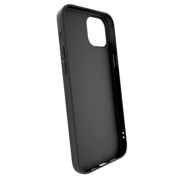 Silikónový čierny obal pre Apple iPhone 15 Plus - Throw UP