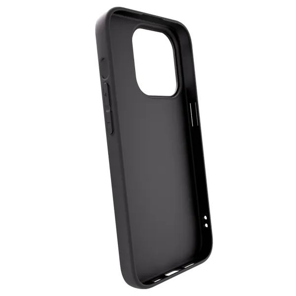 Silikónový čierny obal pre Apple iPhone 15 Pro - Throw UP