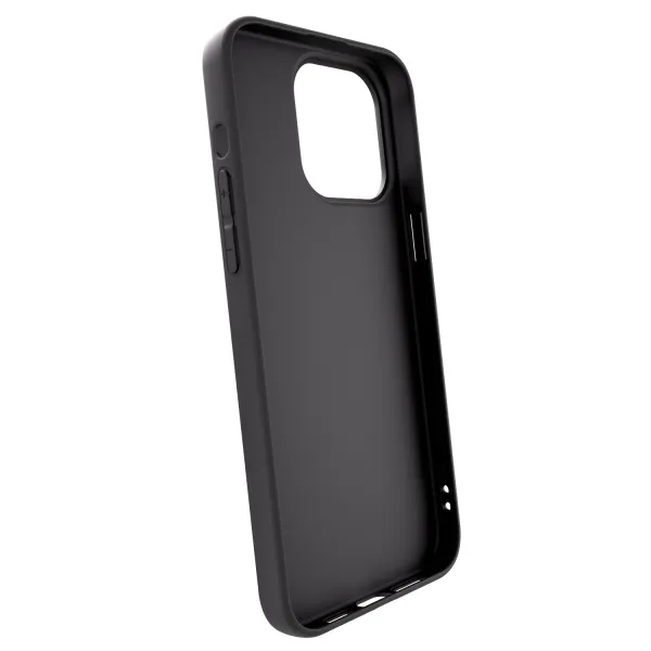 Silikónový čierny obal pre Apple iPhone 15 Pro Max - Throw UP