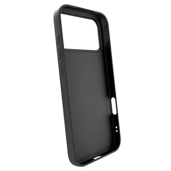 Silikónový čierny obal pre Apple iPhone 17 Pro Max - Throw UP