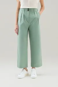 Nohavice Woolrich Poplin Pant Sage