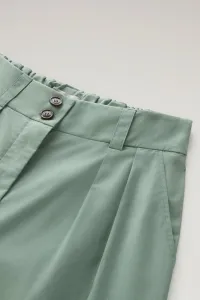 Nohavice Woolrich Poplin Pant Sage