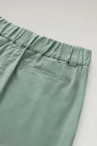 Nohavice Woolrich Poplin Pant Sage