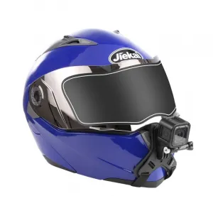 Puluz Motorcycle Chin držiak na prilbu pre športové kamery, čierny (PU579B)