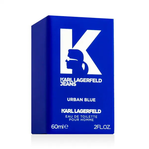 Karl Lagerfeld Jeans Urban Blue toaletná voda pre mužov 60 ml