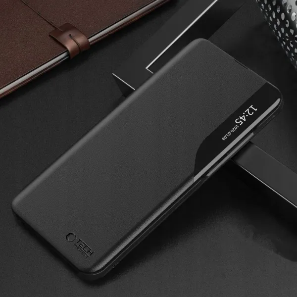 Tech-Protect Smart View knižkové puzdro na Xiaomi Redmi Note 14 Pro 5G / Poco X7 5G, čierne