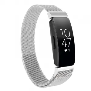BStrap Milanese (Small) remienok na Fitbit Inspire, silver (SFI004C08)