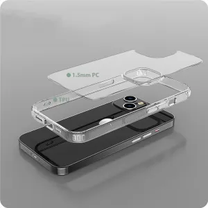 Tech-Protect FlexAir kryt na iPhone 15 Pro Max, priesvitný
