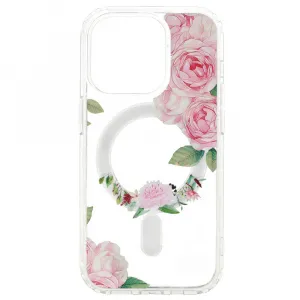MG Flower MagSafe kryt na iPhone 11, pink flower