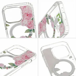 MG Flower MagSafe kryt na iPhone 11, pink flower