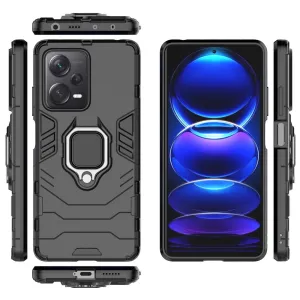 MG Ring Armor kryt na Xiaomi Redmi Note 12 Pro Plus, čierny