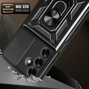 Tech-Protect Camshield kryt na Samsung Galaxy M35 5G, čierny