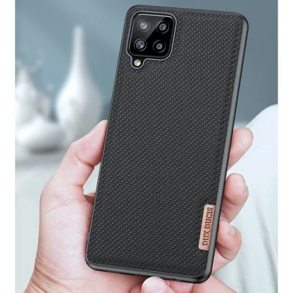Dux Ducis Fino kryt na Samsung Galaxy A12, čierny