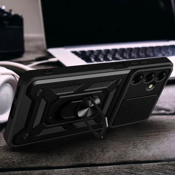Tech-Protect Camshield kryt na Samsung Galaxy M35 5G, čierny