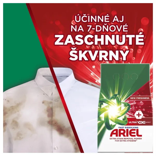 Ariel Prášok 3.85kg / 70PD Ultra Oxi Effect