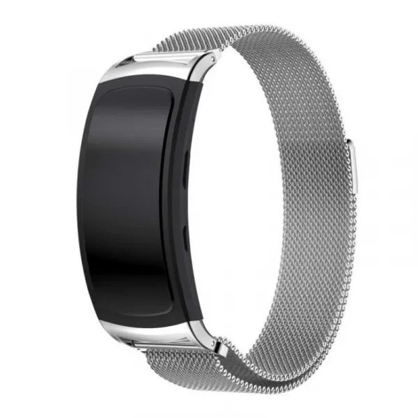 BStrap Milanese remienok na Samsung Gear Fit 2, silver (SSG004C05)