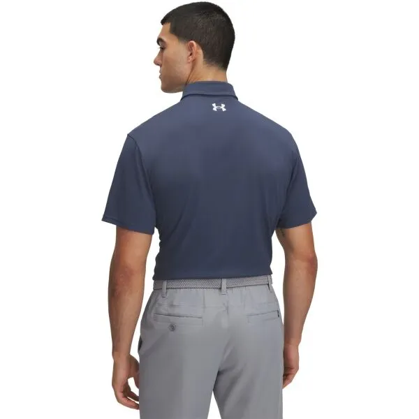 Under Armour UA T2G POLO LB BLK Pánske polo, tmavo sivá, veľkosť M