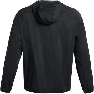 Under Armour LAUNCH LIGHTWEIGHT Pánska bunda, čierna, veľkosť