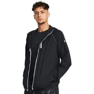 Under Armour LAUNCH LIGHTWEIGHT Pánska bunda, čierna, veľkosť