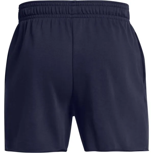 Under Armour RIVAL TERRY 6IN Pánske kraťasy, tmavo modrá, veľkosť M