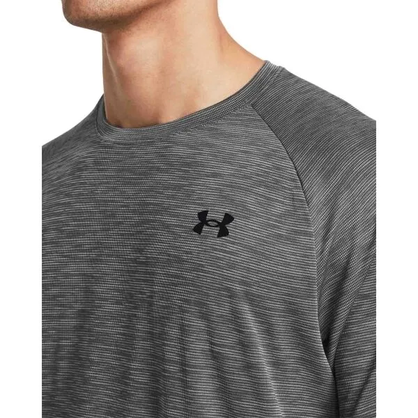 Under Armour TECH TEXTURED Pánske tričko, sivá, veľkosť M