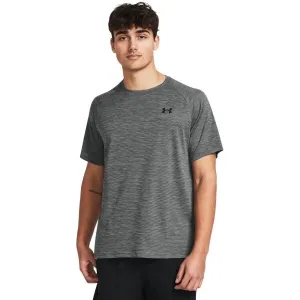 Under Armour TECH TEXTURED Pánske tričko, sivá, veľkosť M