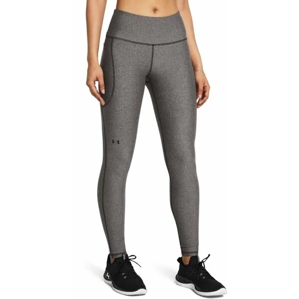 Under Armour HG ARMOUR HIRISE LEG Dámske kompresné legíny, tmavo sivá, veľkosť S