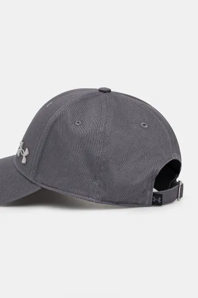 Under Armour SPORTSTYLE METAL Pánska šiltovka, sivá, veľkosť