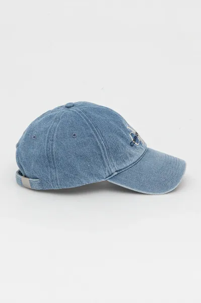 Džínsová šiltovka Calvin Klein Jeans pánska, s nášivkou, LV04G5007G